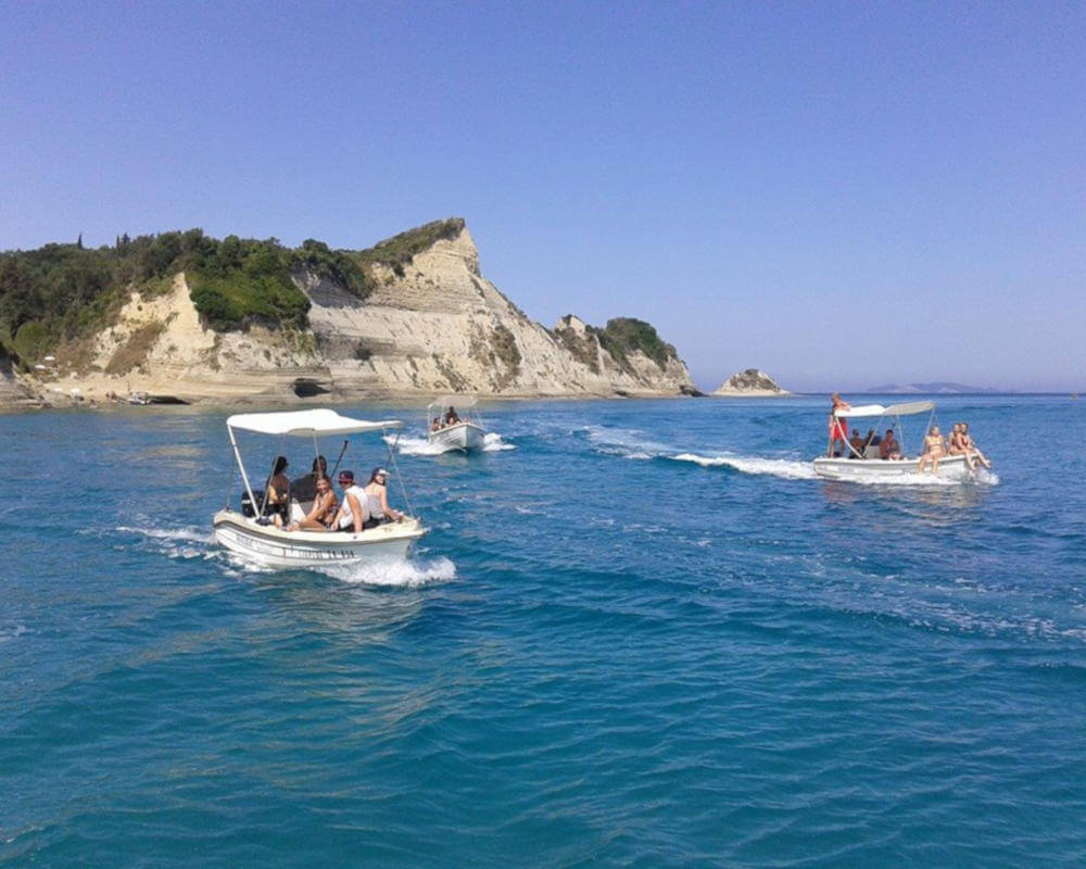 Boat hire in Sidari, Corfu - Wave Boat Company