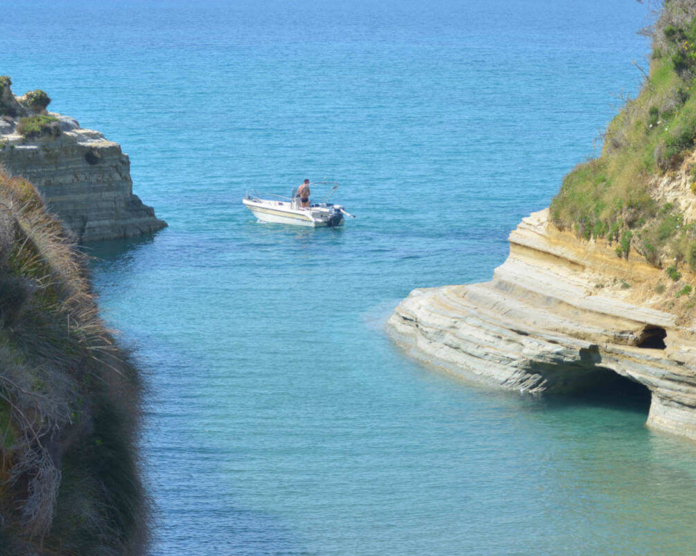 Canal D' Amour Boat hire in Sidari, Corfu - Wave Boat Company